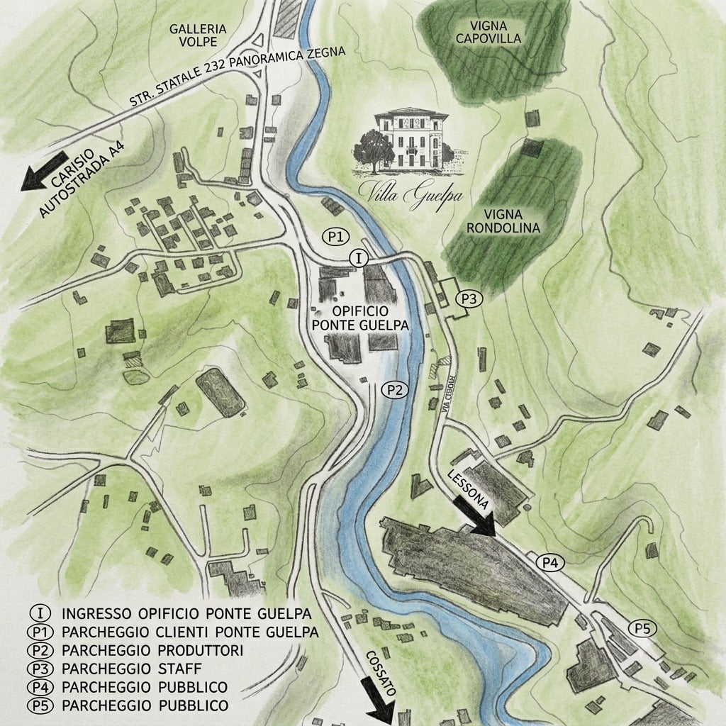 Mappa parcheggi